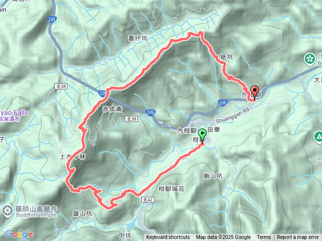 2025-12-15威惠廟盤山坑山土地公山上下內平林山大坑山平湖東步道紙坑古道億山煤礦平水站