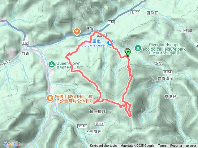 新北三峽建安四傑&鳥嘴四秀O型環走