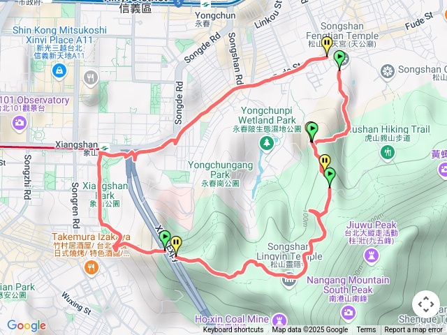 四獸山步道加Ubike