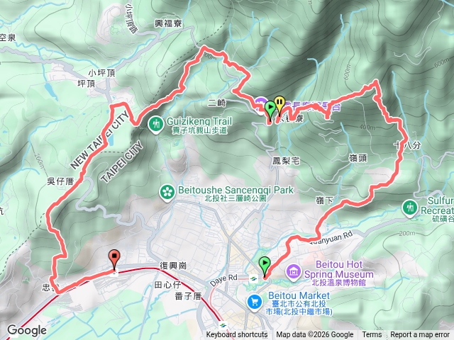 中正山忠義山縱走預覽圖