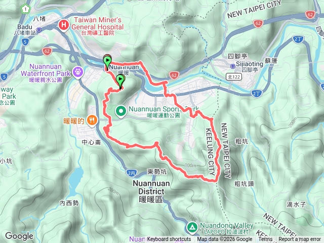 暖壽山暖東苗圃暖東自然步道頂寮山碇內尖碇內吊橋