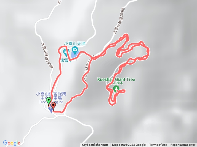 小雪山旅遊資訊站-天池-雪山神木