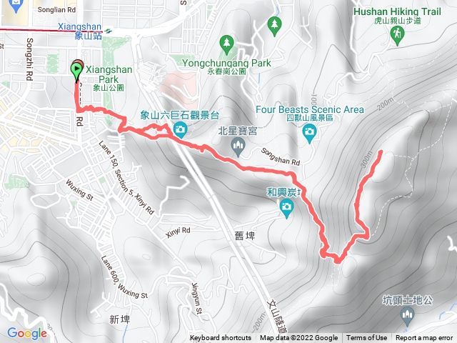 信義國中-六巨石-象山-拇指山-95峰