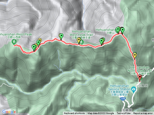康橋x野樵合歡西北峰探路
