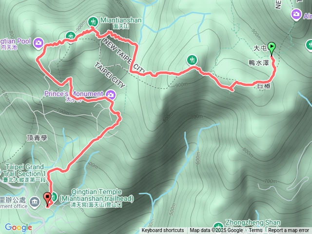 向天山面天山大屯山預覽圖
