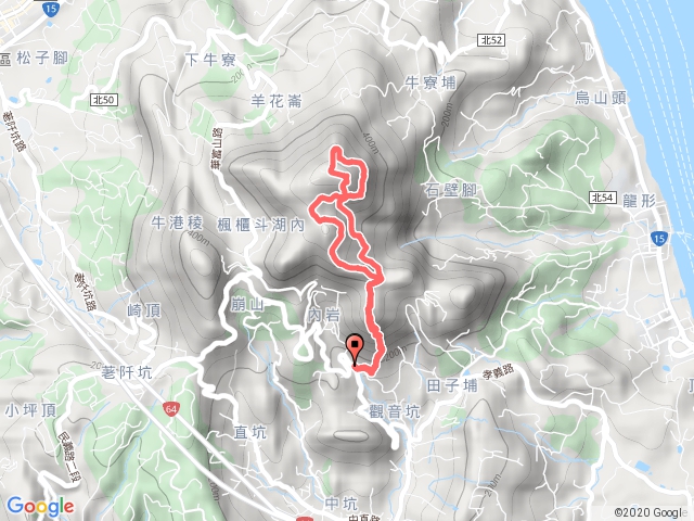 觀音山 尖山  大石壁