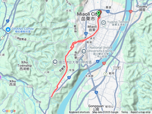 苗栗車站-功維敘隧道-南勢車站-銅鑼隧道預覽圖