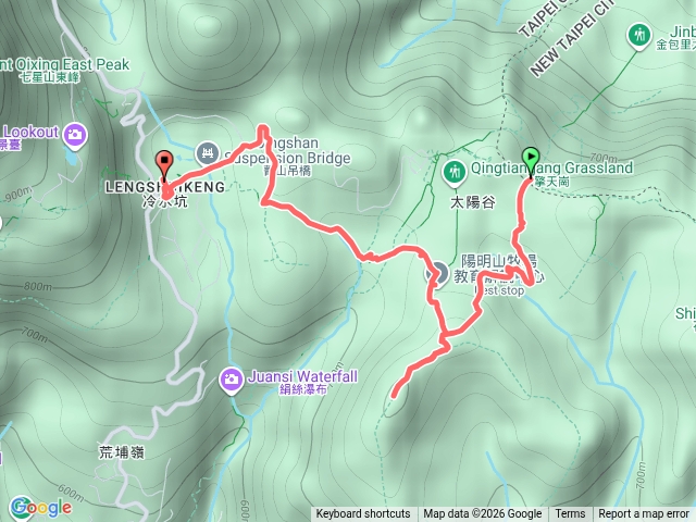 竹篙山冷擎步道預覽圖