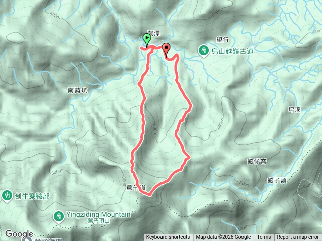大鐵寮鷹子嶺