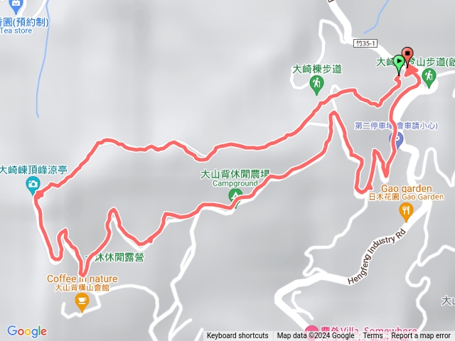 新竹橫山大崎棟步道