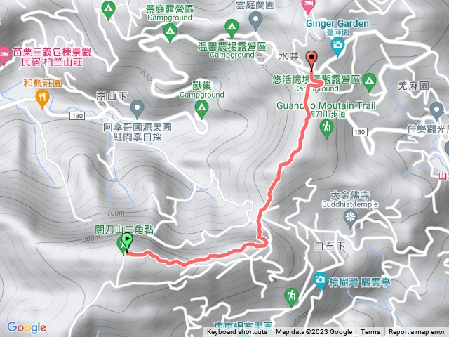 小百岳集起來出關古道：聖關段(關刀山步道)202310101347-去程