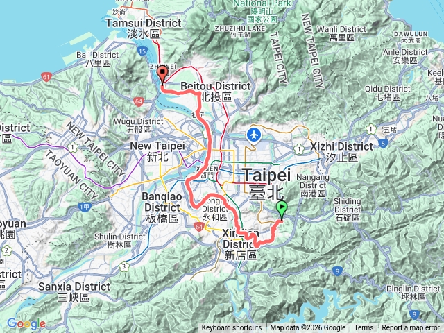 台北大縱走第八段