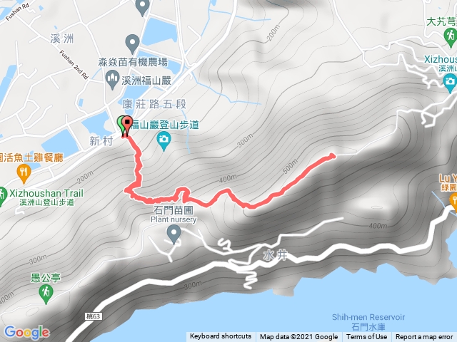 溪洲山（福山巖牌樓對面登山）