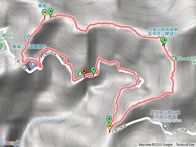 鳶嘴山27.2上稍來30.5下