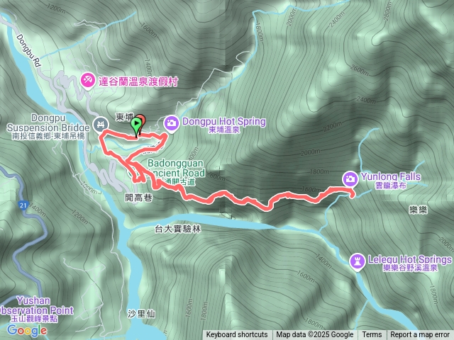 2025.07.16雲龍瀑布（八通關古道西段）
