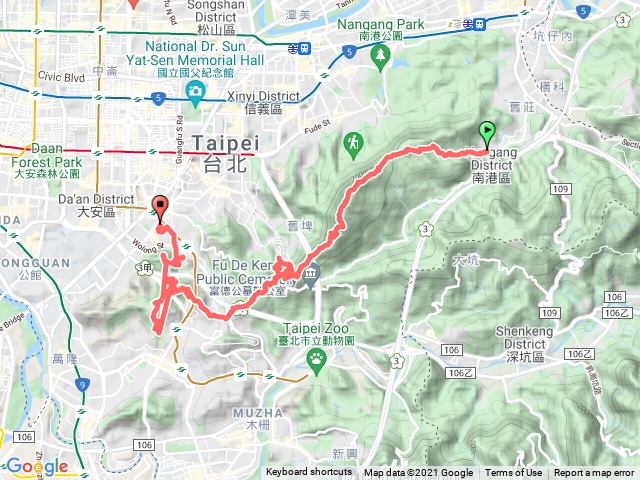 台北大縱走第6段