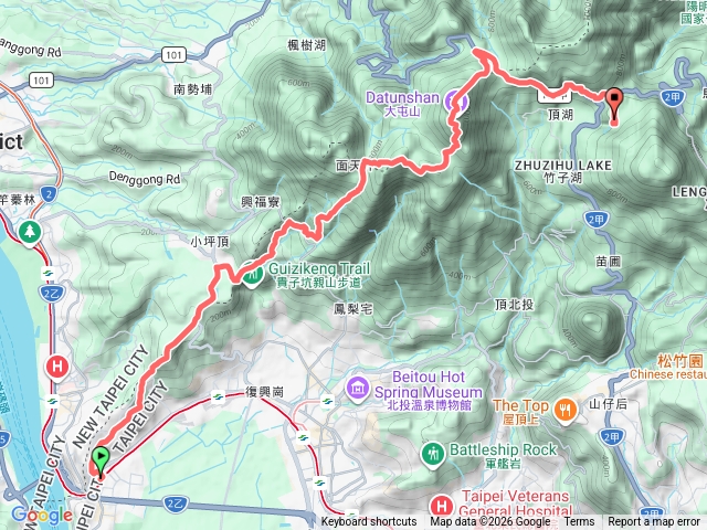 臺北大縱走1+2段