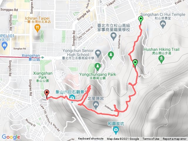 四獸山縱走