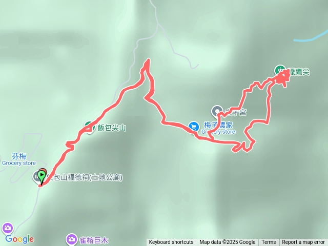 台南梅嶺步一線天 獵鷹尖預覽圖