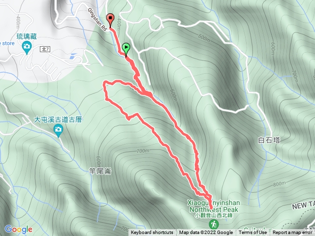 茄苳坑採金古道