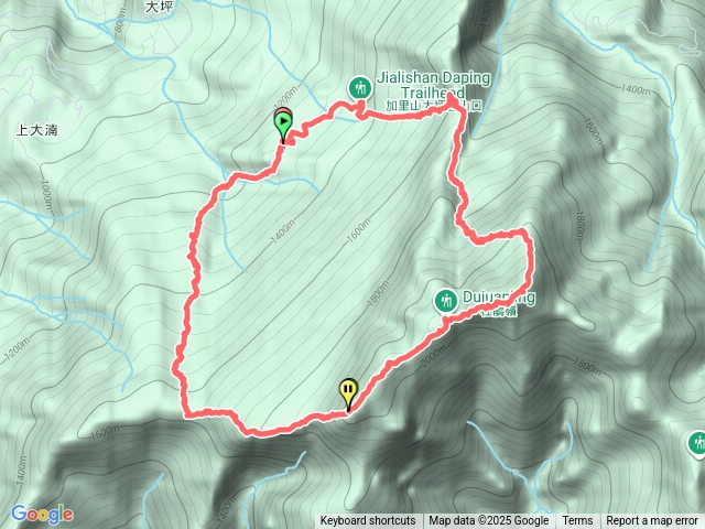 隘勇線2054加里山O繞