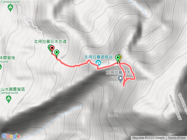 北得拉曼巨木步道