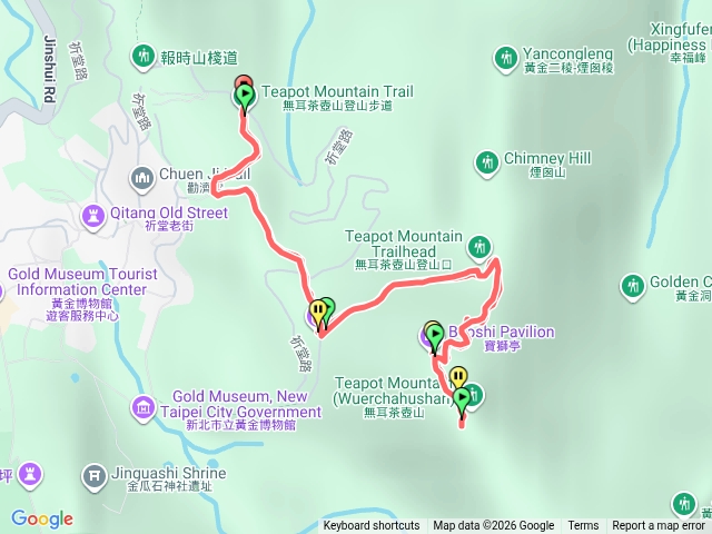 茶米無耳茶壺山步道
