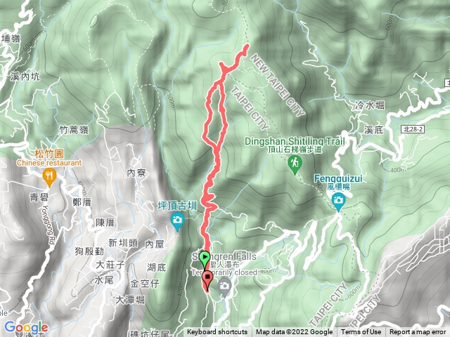 荷蘭古道O型杏林山下坪頂古圳