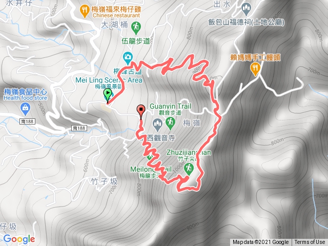2021年2月竹子尖O型