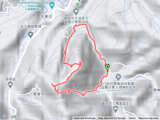 20230913平溪東勢格番子坑古道蝙蝠洞（土匪洞）高德坑山雞心尖O型