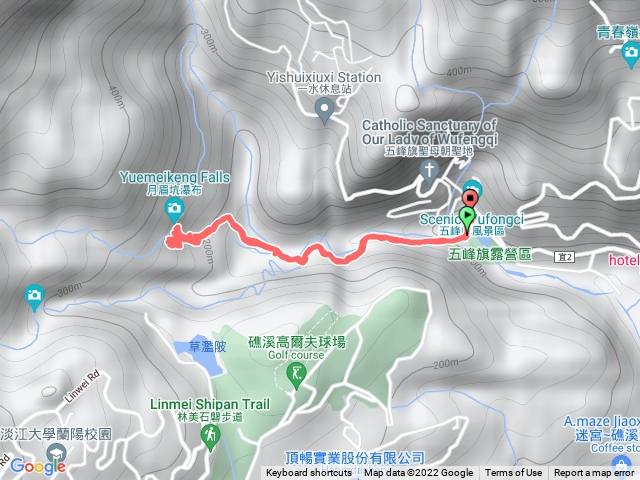月眉坑瀑布