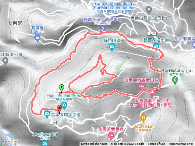 瑞里綠色隧道野薑花步道_O型