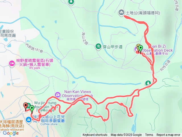 五酒桶山自然野徑步道