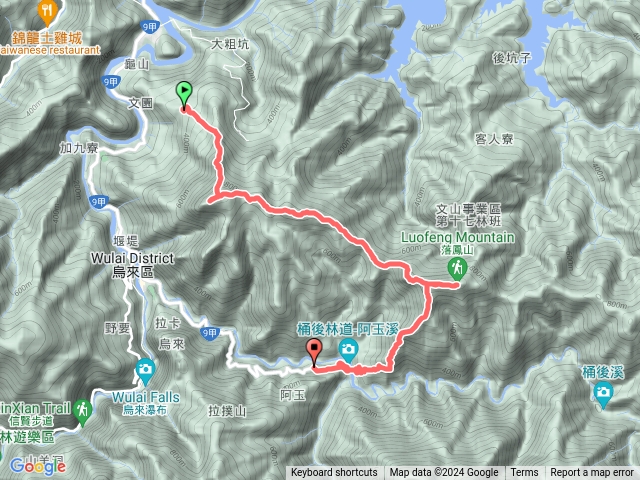 2024-02-18大桶山登山步道(忠治)-大桶山-大桶山東峰-呂奔山-孝義攔沙壩