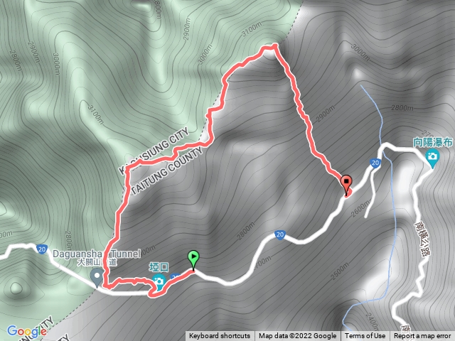 關山嶺山走溪頭山