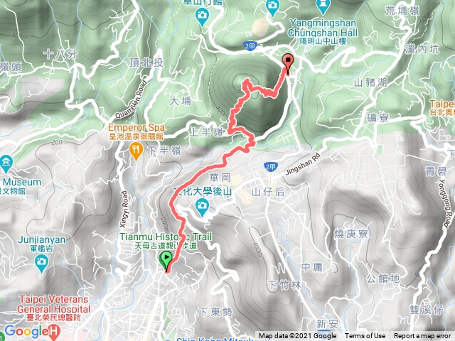 天母古道-紗帽山-陽明湖