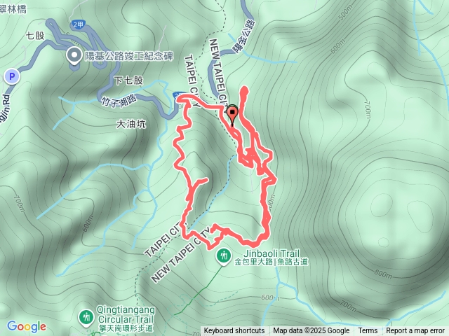 20251007冷水山西峰-三重橋山-挑硫古道-大油坑山前峰-大油坑山