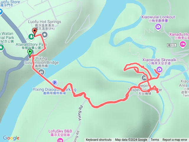 小烏來羅浮溫泉