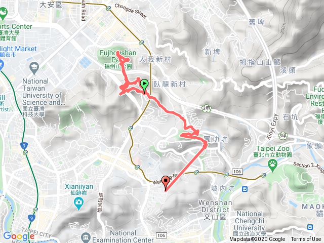 中埔福州軍功140公園縱走