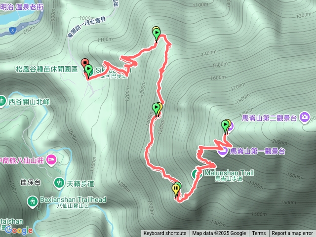 斯可巴步道～馬崙山第一涼亭健走20251025預覽圖