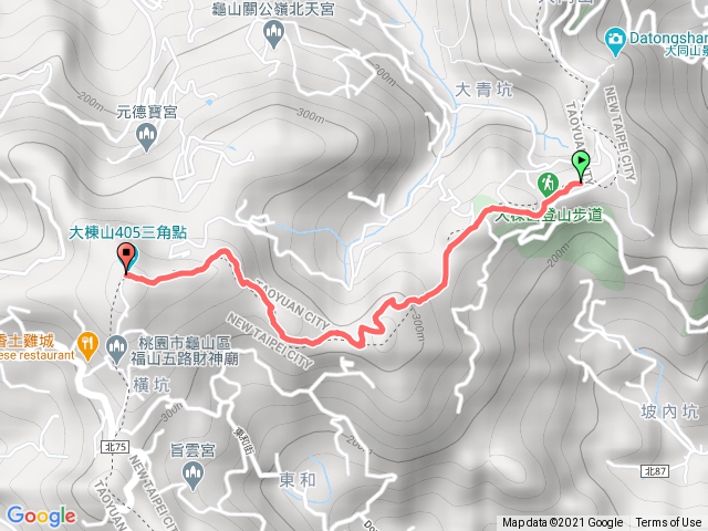 大凍山405三角點