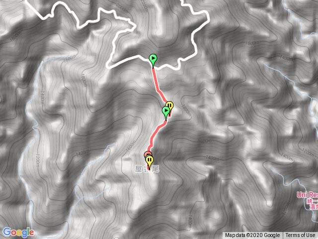 大雪山林道下屋我尾