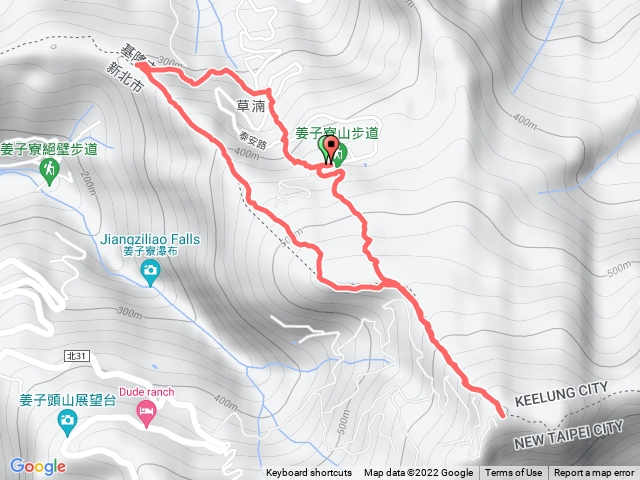 姜子寮山+旗尾崙+學人步道+草濫古道