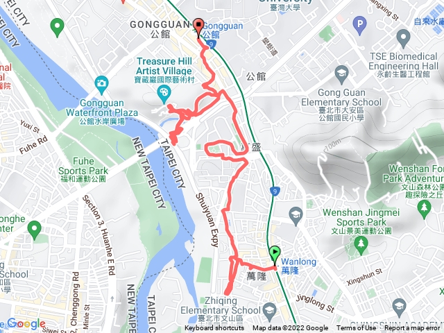 20221030萬和1-3號公園-萬年公園-小觀音山木棧道