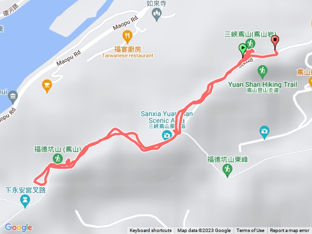 鳶山岩長春嶺福德坑山三角點