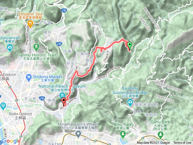 大崎頭步道-平菁街42巷賞櫻-狗殷勤古道