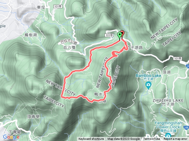 20230826 陽明山 二子坪步道 -> 大屯山主峰連峰步道