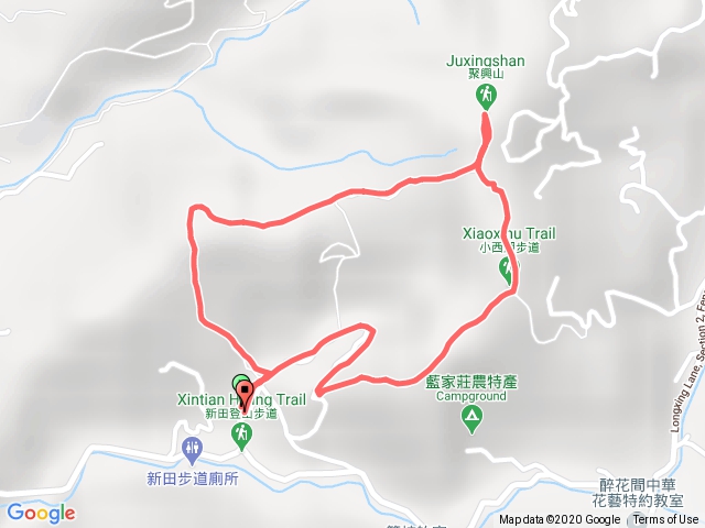 新田登山步道 聚興山