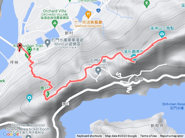 溪洲山(黃大目豆乾上)