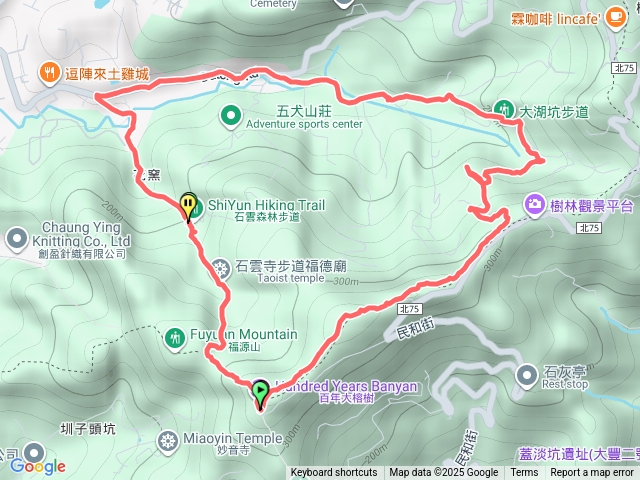 大湖坑步道一圈